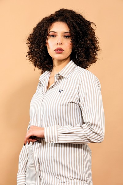 CHEMISE À RAYURES