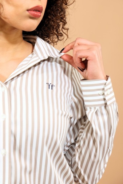 CHEMISE À RAYURES