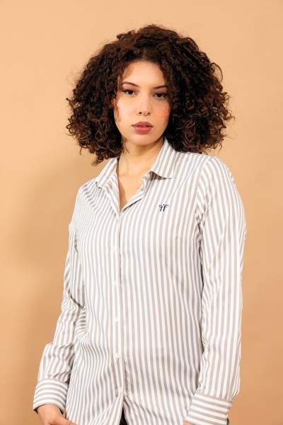 CHEMISE À RAYURES