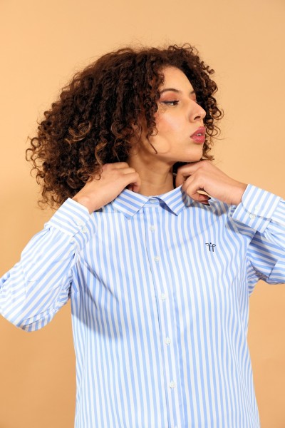 CHEMISE À RAYURES