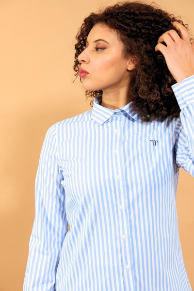 CHEMISE À RAYURES