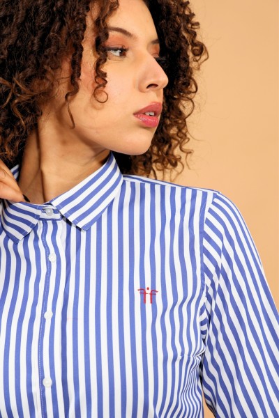CHEMISE À RAYURES