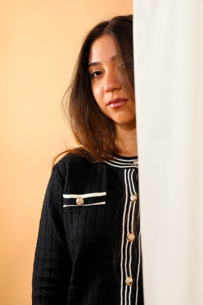 SET GILET & PANTALON NOIR